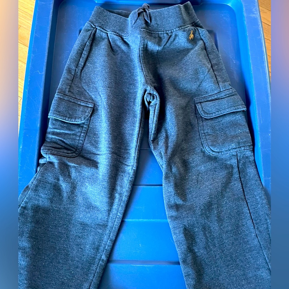Baby GAP Toddler Boy’s Knit cargo sweatpants- Navy Blue, 5T